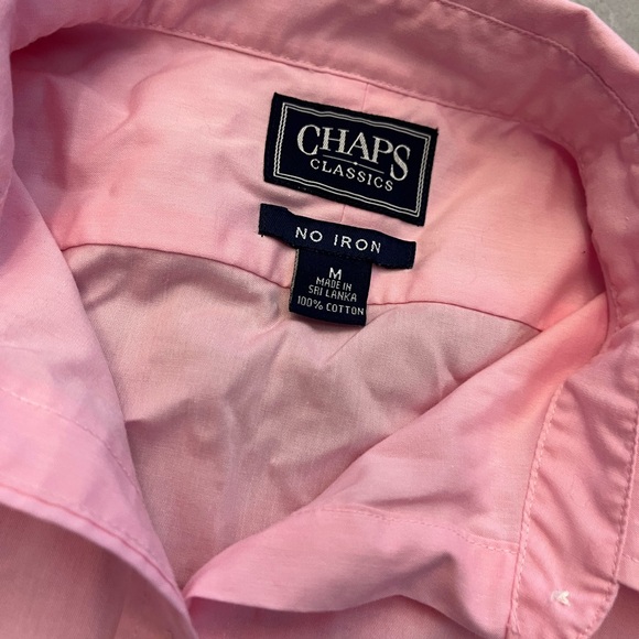 Chaps Women's Pink Button-Down Shirt - Picture 2 of 3